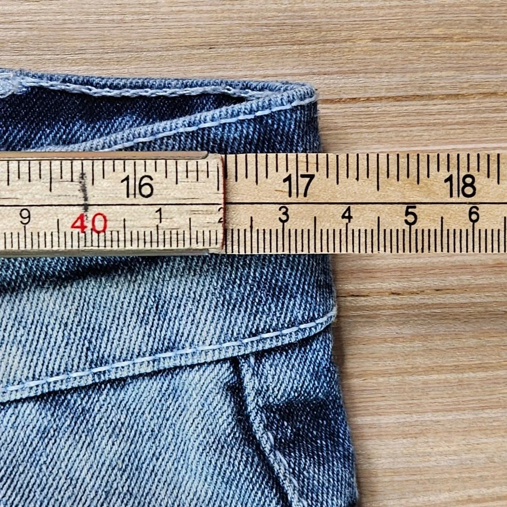 Southpole‎ Y2K Moto Biker Flex Denim Shorts 32 Zip Knee Panel Streetwear Acid
